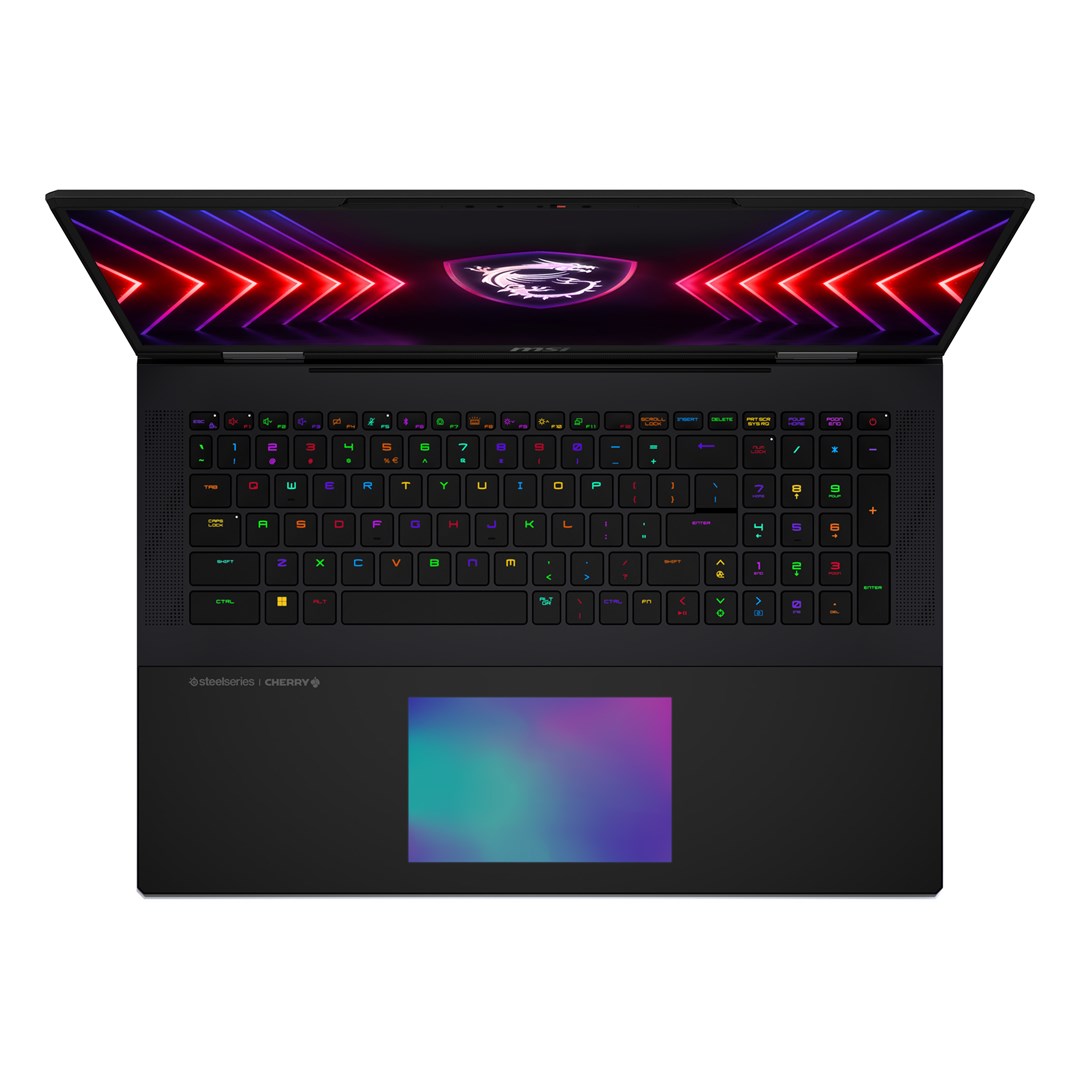 Laptop MSI Titan, 18", Intel Core i9 14900HX, 64 GB RAM, 2 TB SSD, Nvidia GeForce RTX 4080, i zi