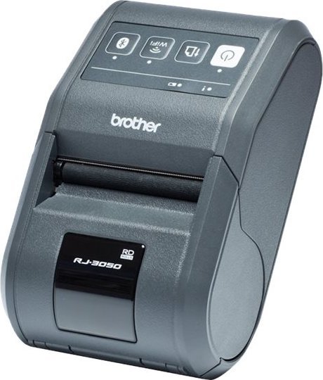 Printer portativ POS Brother RJ-3050, 203 dpi, me kabllo dhe wireless, i zi