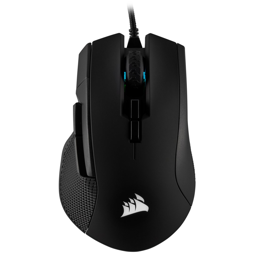 Maus gaming Corsair IRONCLAW RGB, me kabllo, optik, i zi