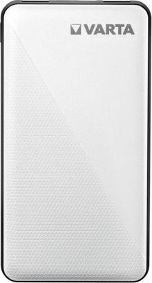Power bank Varta Energy, 10000 mAh, бело/црно