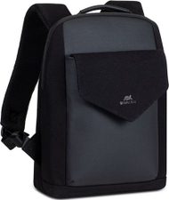 Shpinore RivaCase Cardiff 8521, 13.3", për laptop, e zezë