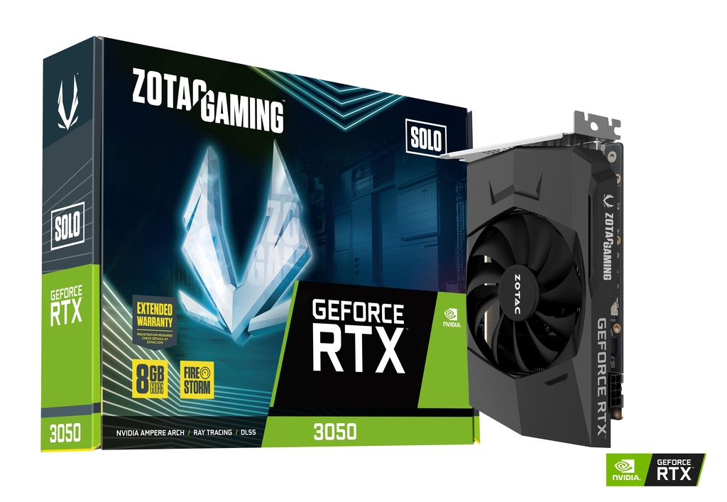 Kartelë grafike VGA Zotac RTX 3050 8GB Gaming Solo