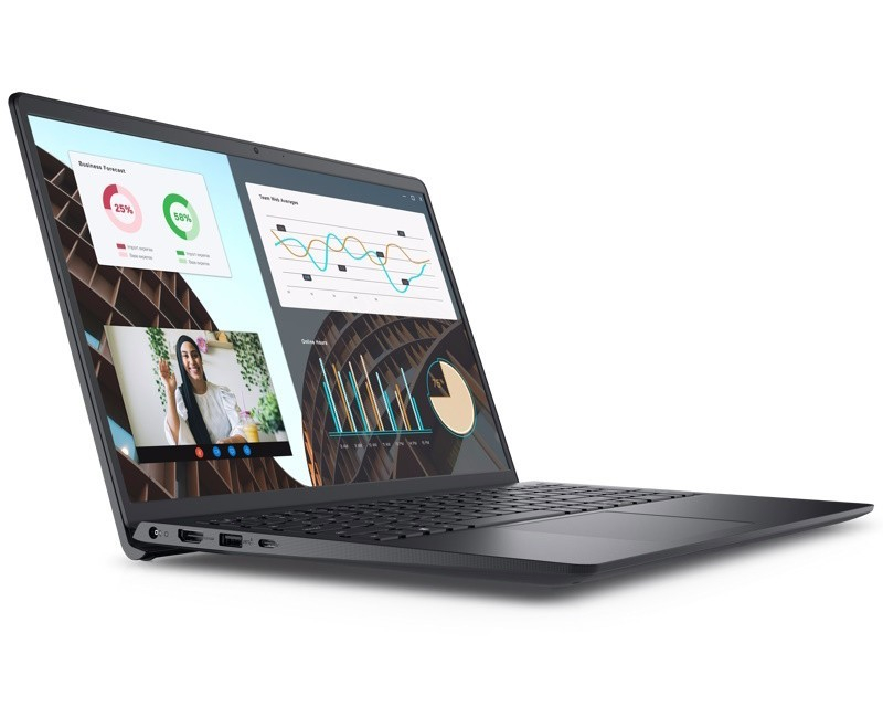 Laptop DELL Vostro 3530 15.6" FHD (Intel Core i7-1355U, 8GB RAM, 512GB SSD, Intel Iris Xe, NoOS, Grey)