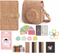 Set aksesorësh LoveInstant për Fujifilm Instax Mini 11, 8 në 1, ngjyrë kork