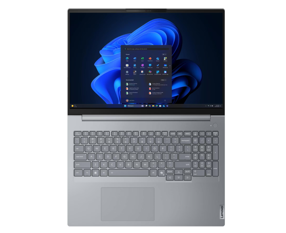 Laptop Lenovo ThinkBook 16 G9 AHP, 16", AMD Ryzen 7 250, 32GB RAM, 1TB SSD, AMD Radeon 780M, i argjendtë