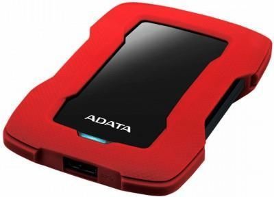 Hard disk i jashtëm ADATA HD330, 1TB, USB 3.1, i zi e kuqe