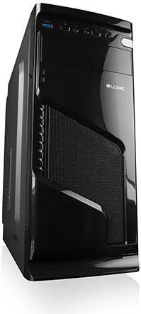 Kasë kompjuteri Logic Concept K1, e zezë