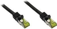 Kabllo rrjeti Alcasa Cat7, 3m, S/FTP, e zezë