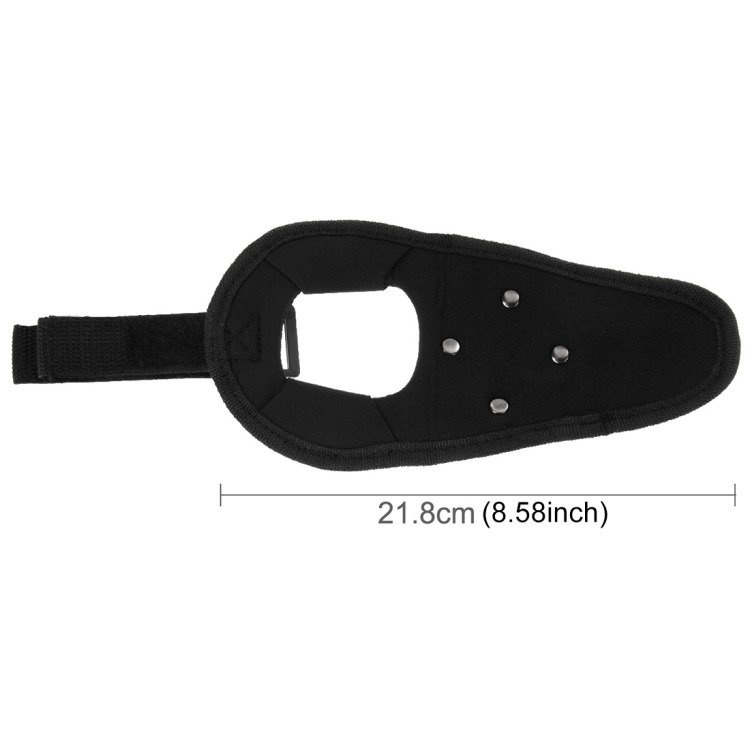 Rrip dore për kamera sportive Puluz PULUZ, montim 360°, i rregullueshëm, i zi