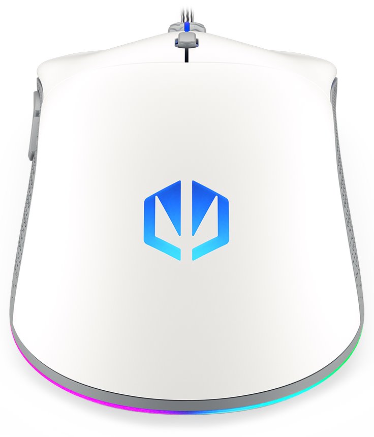 Maus gaming Endorfy GEM Plus Onyx, USB-C, 19000 DPI, i bardhë