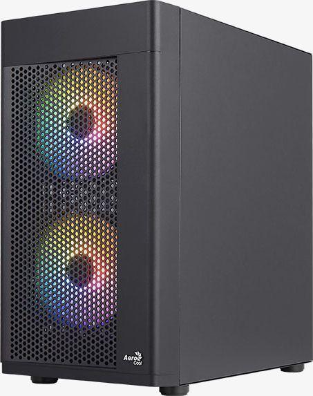 Kasë Aerocool Hexform FRGB, Mini Tower