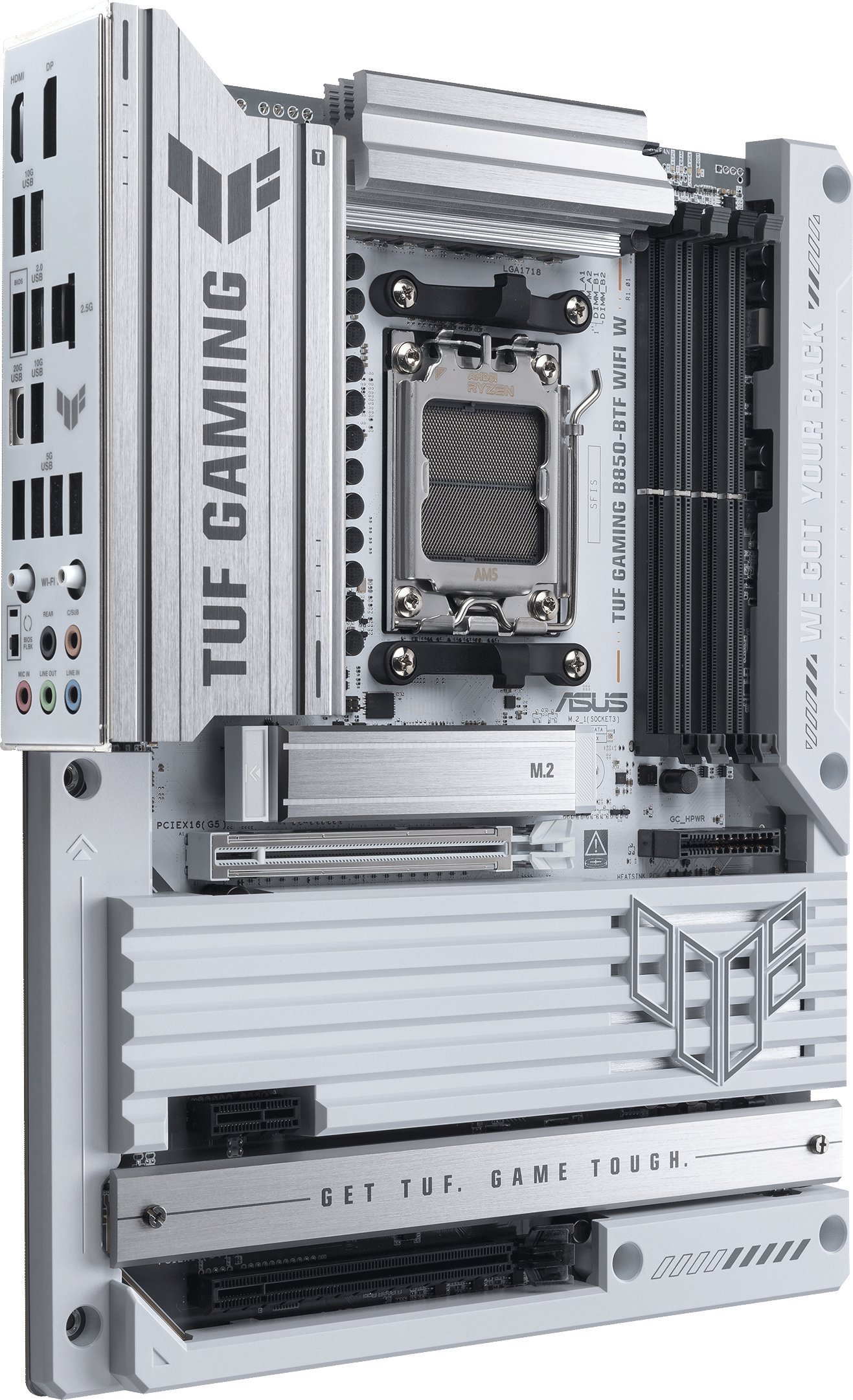 Pllakë amë ASUS TUF Gaming B850 BTF WIFI, AMD AM5, ATX 2