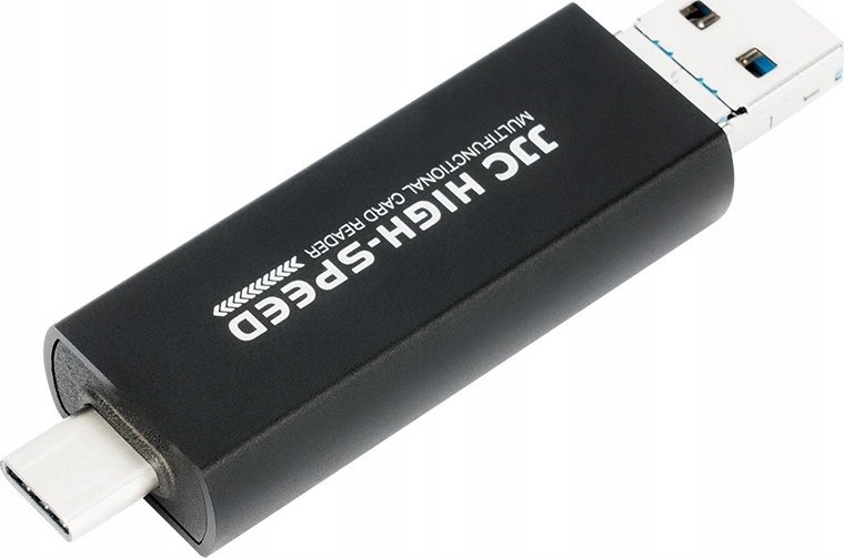 Читач на картички JJC CR UCL1, USB, компактен, црн
