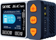 Karikues modeli SKYRC B6AC Neo, 10A, multifunksional për LiPo LiIon LiFePO NiMH NiCd, gri