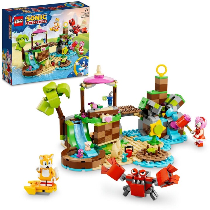 Set LEGO® Sonic the Hedgehog™ 76992 Amy's Animal Rescue Island, 388 pjesë