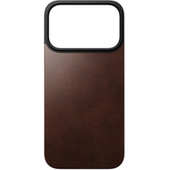 Këllëf lëkure Nomad MagSafe për iPhone 17 Pro, 2.2 mm, me magnet, kafe