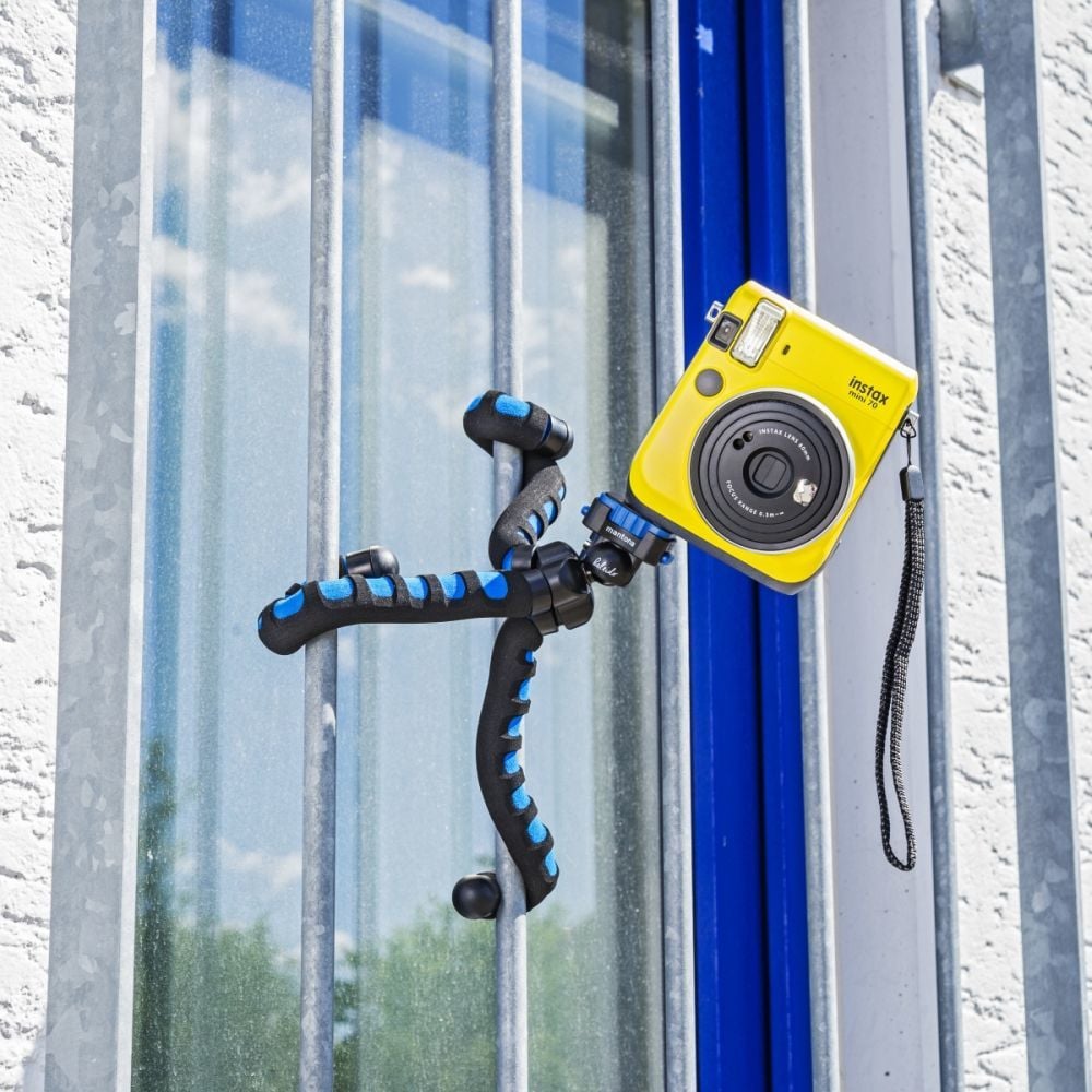 Tripod Mantona Kaleido Flex 21399, fleksibël, kompakt, i zi
