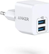 Karikues Anker 320, 12W, 2 porta USB, i bardhë