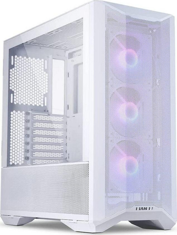 Kasë Lian Li LANCOOL II Mesh C RGB, e bardhë