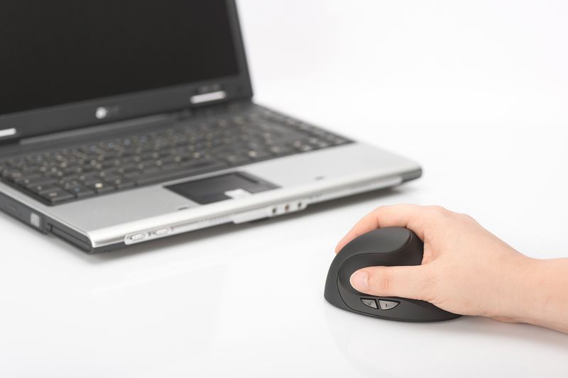 Maus Digitus Funkmaus, wireless, USB, i zi