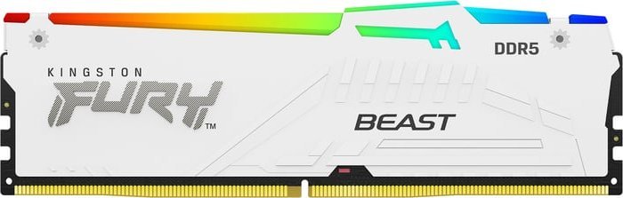 Memorie Kingston Fury Beast RGB, DDR5, 128 GB, 5200 MHz, CL40, KF552C40BWAK4-128