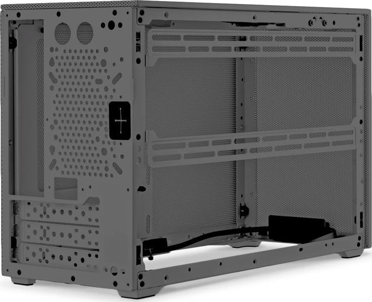 Kasë Ssupd Meshroom D, e hirtë, Mini Tower