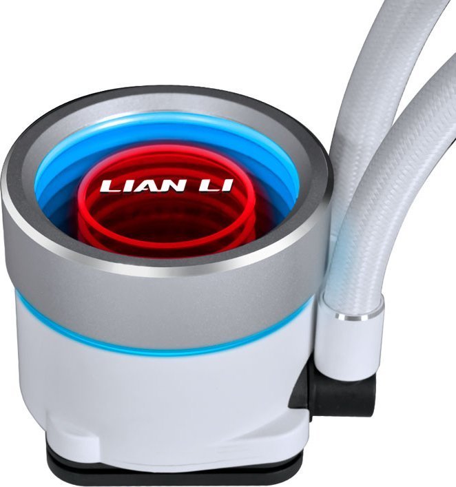 Ftohës liquid AIO Lian Li Galahad II Trinity SL INF 240mm, ARGB, i bardhë