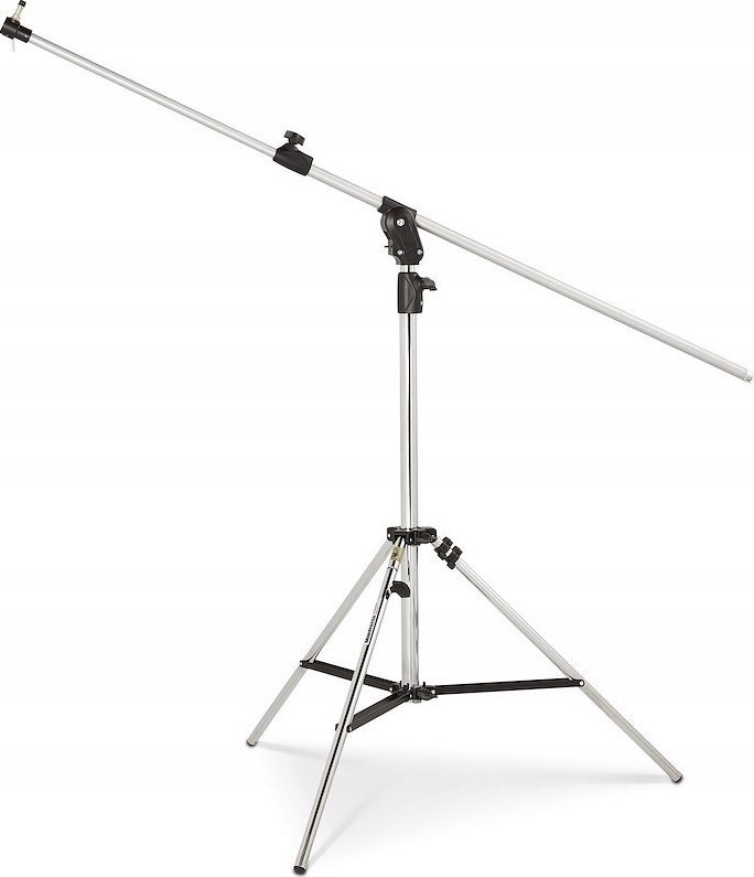Stativ ndriçimi Manfrotto 420CSU Combi Boom, lartësi 3.9 m, kapacitet 12 kg, argjendtë