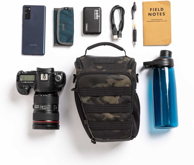 Çantë fotografike Tenba Axis V2 4L Top Loader, 4L, MultiCam Black