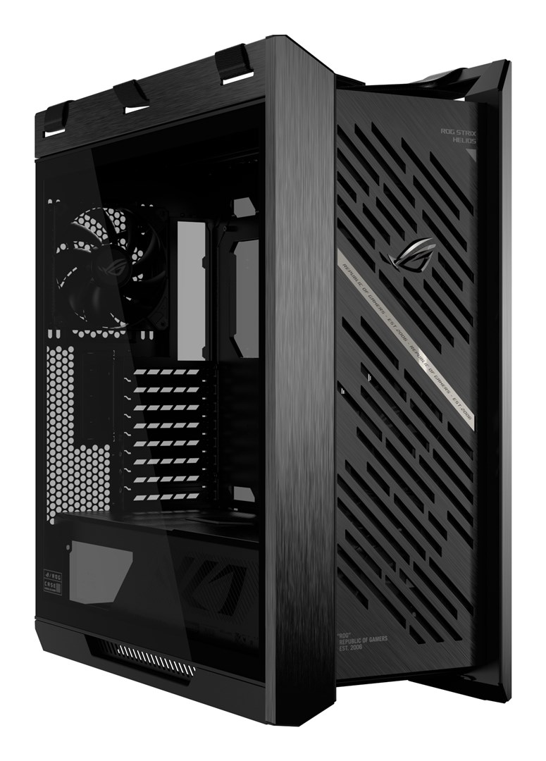 Kuti kompjuteri Asus ROG Strix Helios GX601, mid tower, EATX, e zezë