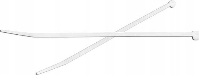 Lidhëse kabllosh Lexton Cable Tie, 30cm x 3.6mm, 100 copë, të bardha