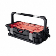 Kuti veglash Keter Tool Box 238274, dy nivele, kapak transparent, gri