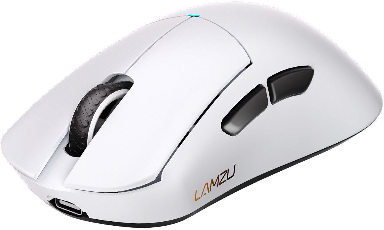 Mi wireless gaming Lamzu Paro Aurora, sensor preciz, i bardhë