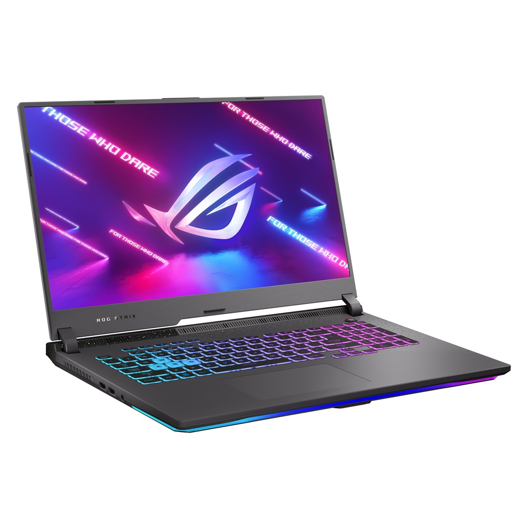 Лаптоп ASUS ROG Strix, 17.3", AMD Ryzen 9 7845HX, 16 GB RAM, 512 GB SSD, NVIDIA GeForce RTX 4050, црн