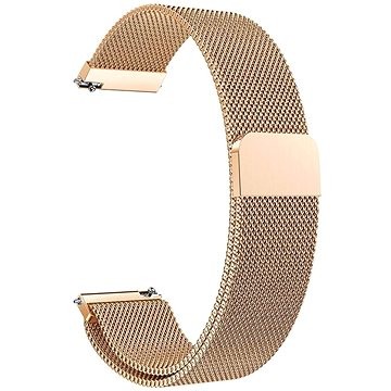 Rrip ore Eternico Elegance Milanese Pro, 22mm, quick release, rozë gold