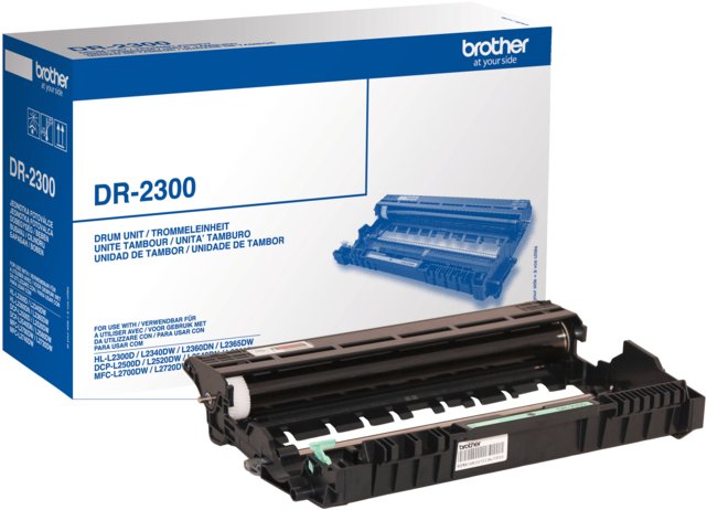 Njesi drum Brother DR-2300, deri 12000 faqe, e zezë