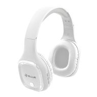 Kufje wireless Tellur Pulse, over ear, Bluetooth, të bardha