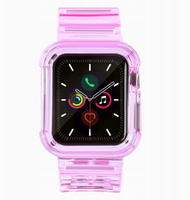 Ремен за часовник Hurtel Watch 3 42mm Watch 2 42mm, заменски сет, TPU, црвен