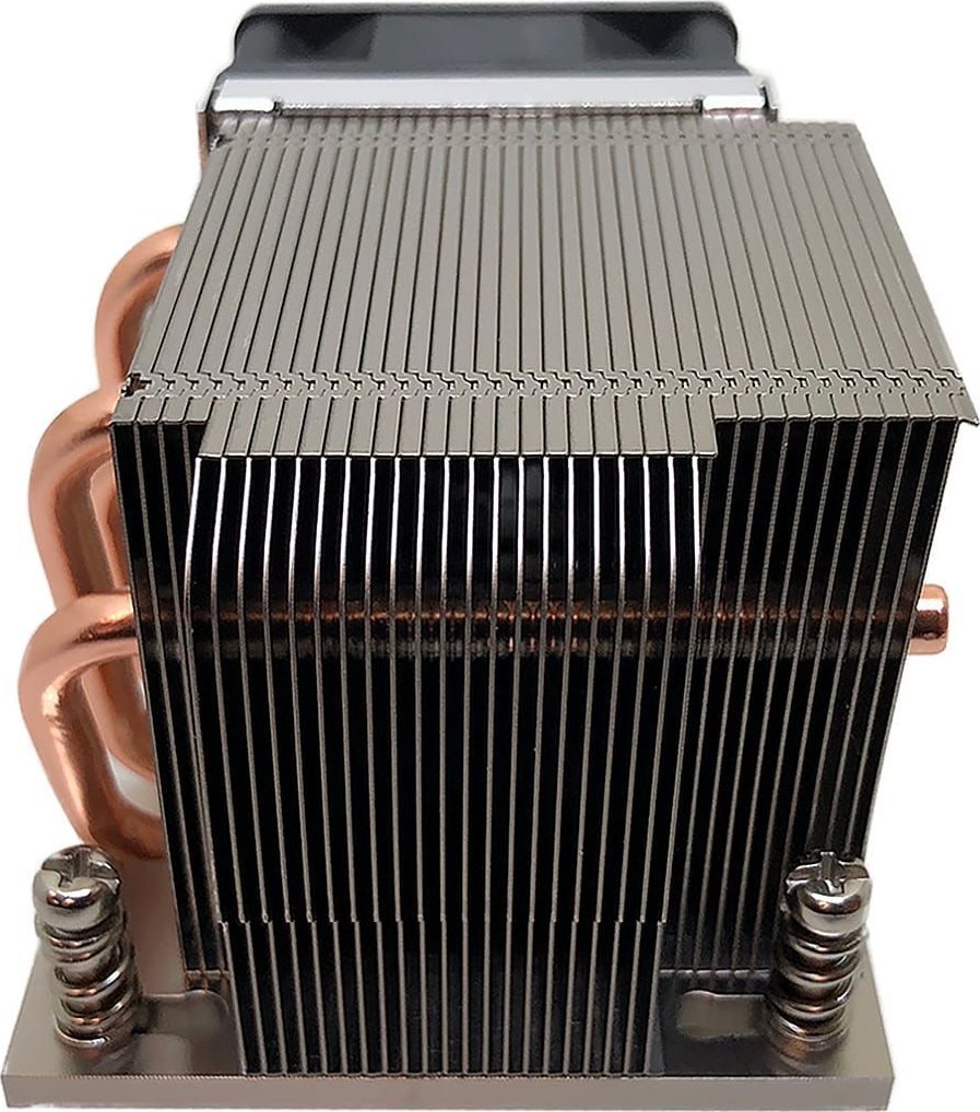 Ftohës procesori Inter-Tech A-38, ventilator 6 cm, radiator kompakt, i zi