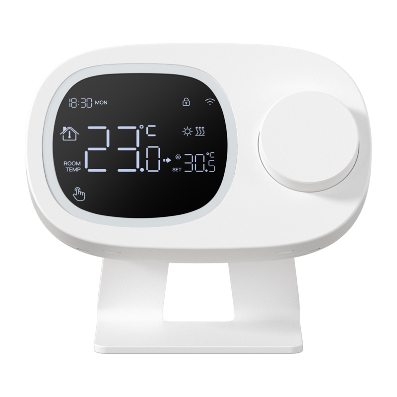 Termostat smart Avatto WT598-1T1, WiFi, ekran digjital, i bardhë