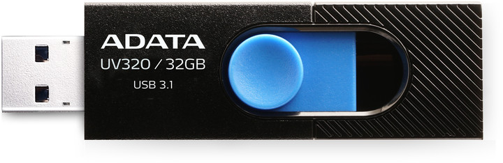 USB ADATA UV320 32 GB, сино / црно