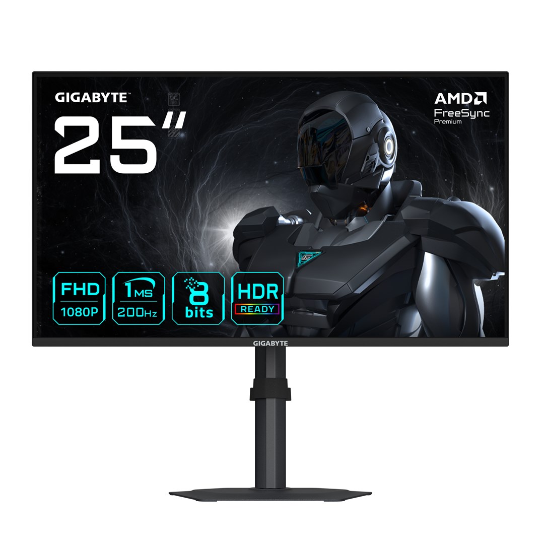 Monitor GIGABYTE G25F2, 24.5", 1920 × 1080 (Full HD), 200 Hz, i zi