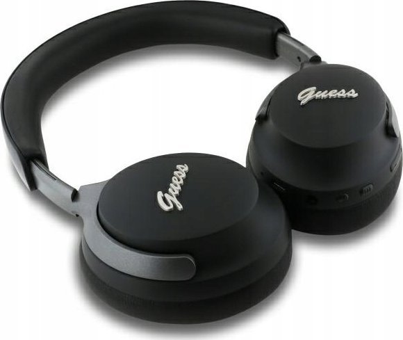 Kufje wireless Guess GUBHC22PSFCSMK, ANC ENC, tingull cilësor, të zeza