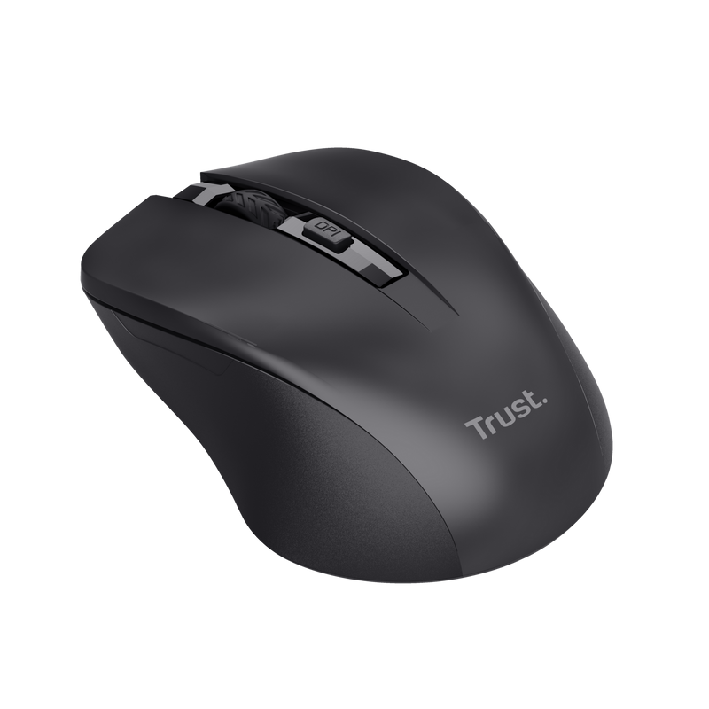 Maus Trust Mydo Silent Click, wireless 2.4GHZ 1800DPI, i zi