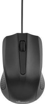 Mouse optik MediaRange MROS210, me kabllo USB Type A, 1000 DPI, i zi