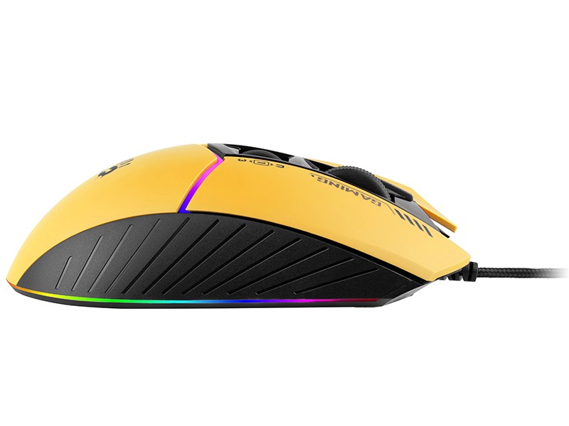 Maus gaming A4Tech Bloody W95Max Sports, 12000 CPI, RGB, jeshil lime
