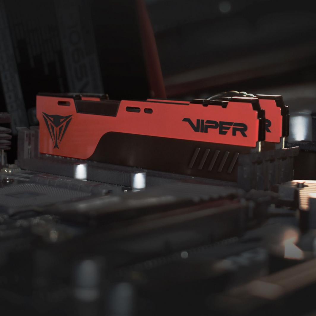 Memorie Patriot Viper Elite II, DDR4, 64 GB, 3600 MHz, CL20, PVE2464G360C0K