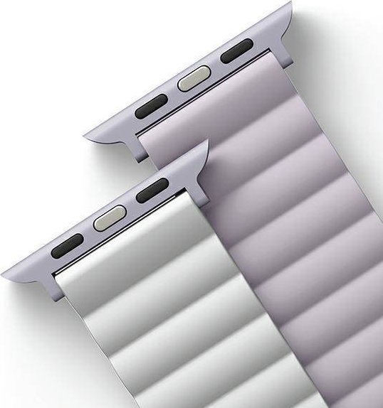 Rrip ore Uniq Revix për Apple Watch 38/40/41mm, magnetik, dyanshëm, lejla e bardhë