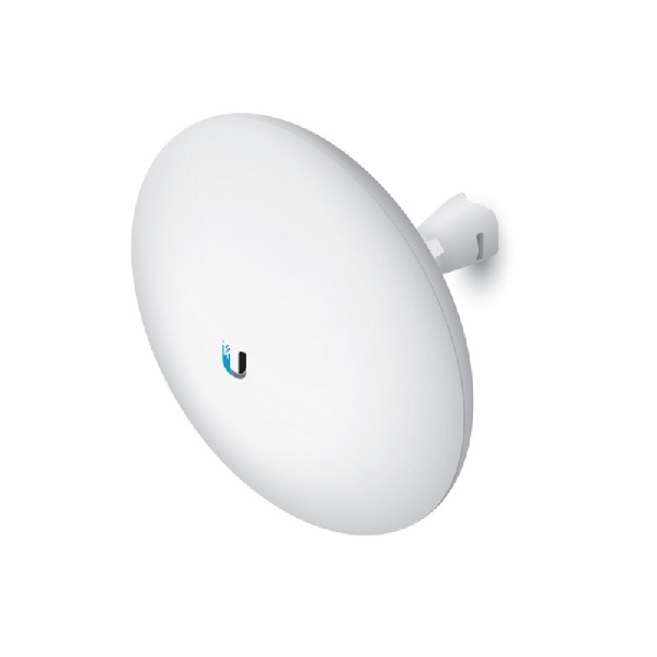 Pajisje CPE Ubiquiti NanoBeam 2AC, 2.4GHz, PoE, e bardhë