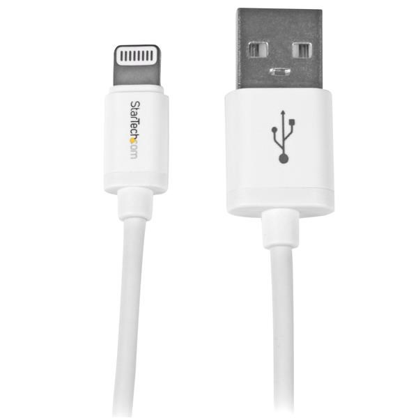 Kabllo USB StarTech.com, USB-A në Lightning, 1m, e bardhë